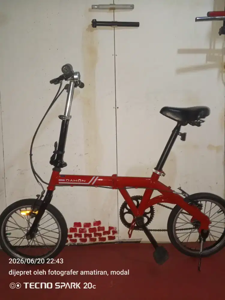 Seli 16 restorasi, custom DAHON, Basic ALEOCA