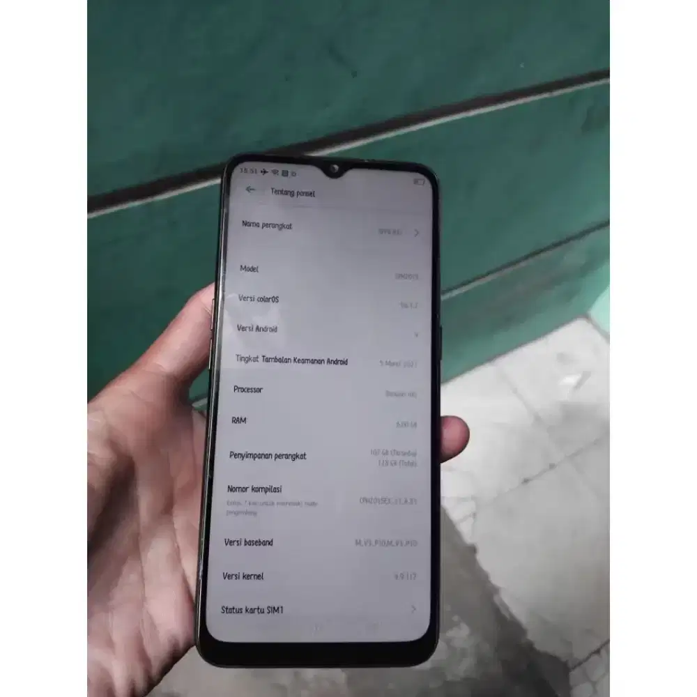 Hp oppo A31 6/128gb batangan