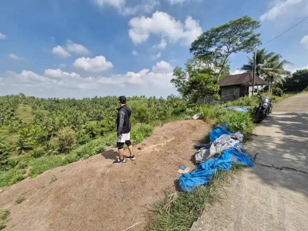 Di Jual.Tanah Pinggir Jalan aspal  Di Desa Sondol Kec. Mancak Serang