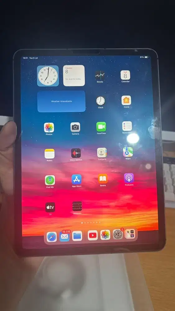 Ipad pro 11 gen 3 128gb ex ibox fullset
