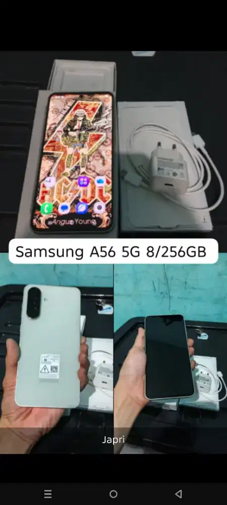 Samsung A56 5G 8/256GB ex Sein fullsett