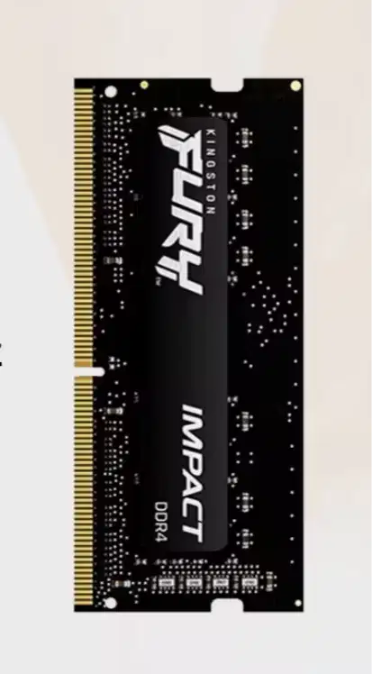 RAM KINGSTON FURY DDR4 8GB 2666MHZ CL20 SODIMM NOTEBOOK -1.2V