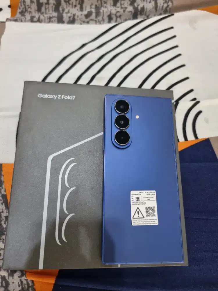 Samsung Z pold 7 12/512 Resmi Sein Mulus Lengkap