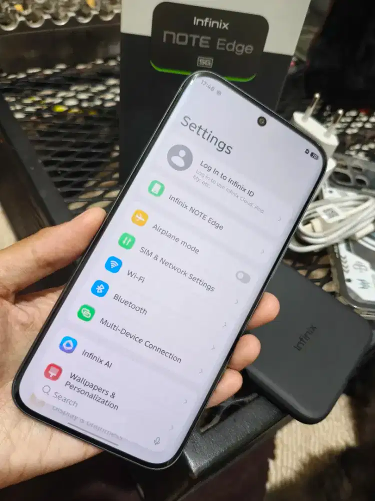 INFINIX NOTE EDGE 8/256 SUPER DUPER MULUS