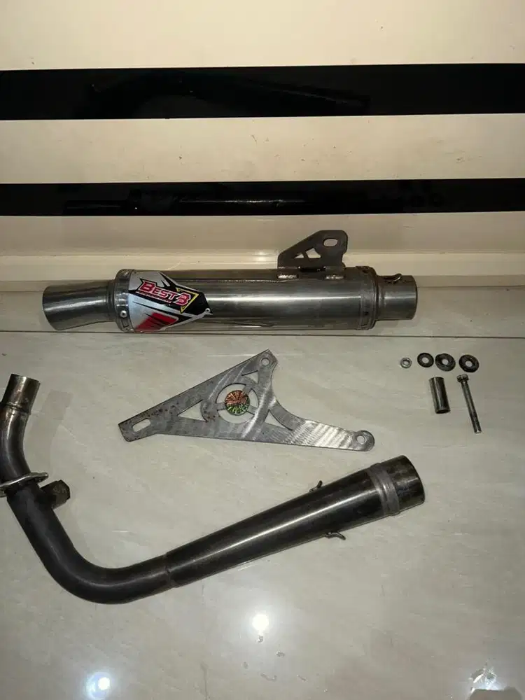 Knalpot best3 vespa matic sprint