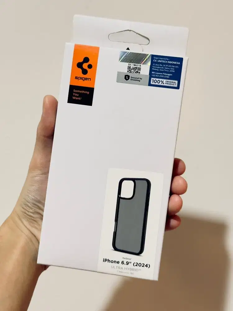 Case iPhone 16 Pro Max Spigen Ultra Hybrid Frost Black