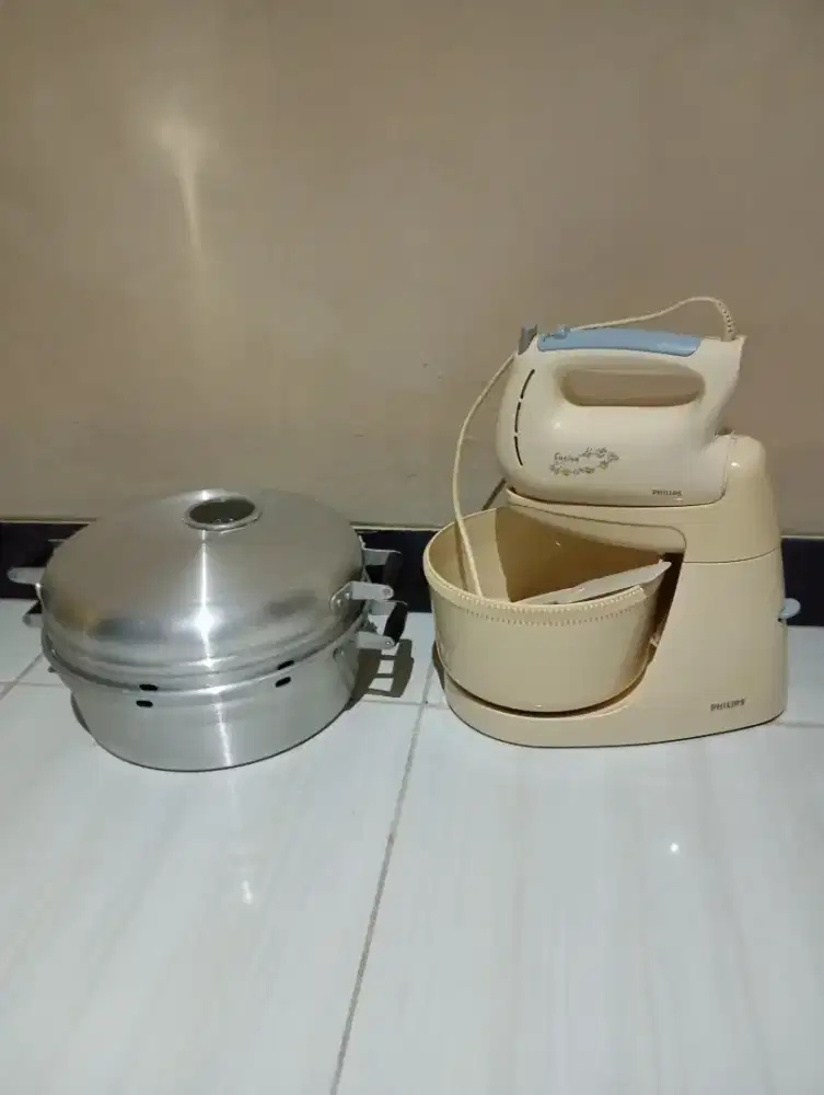 Baking pan + mixer