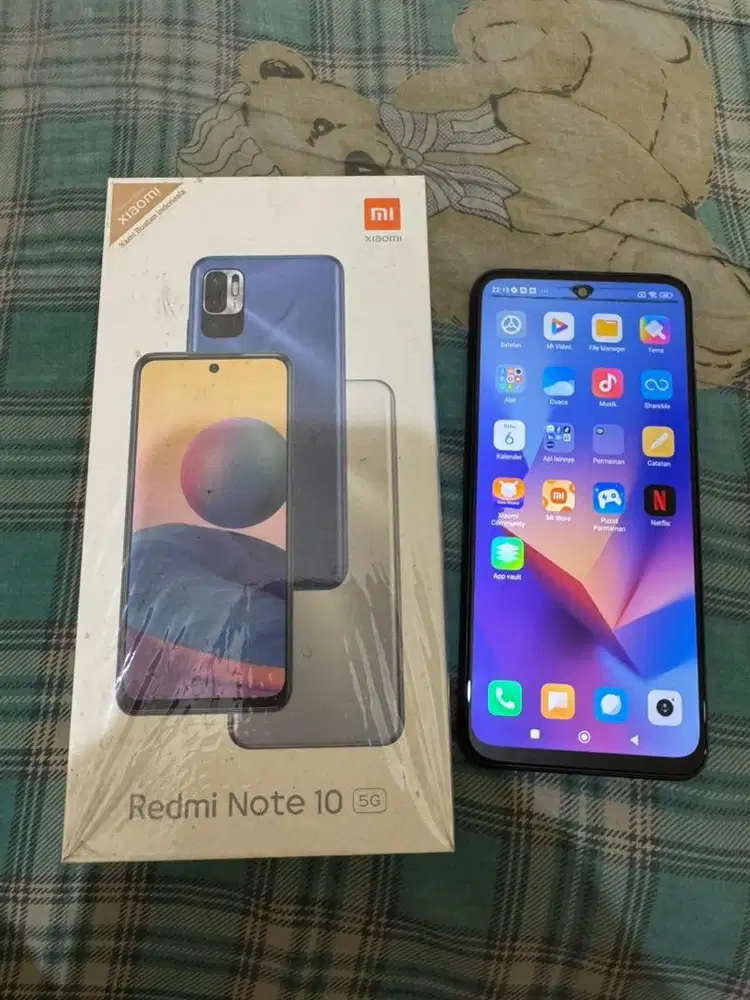 Xiaomi Redmi Note 10 5G 4/128Gb Fullset Garansi Resmi