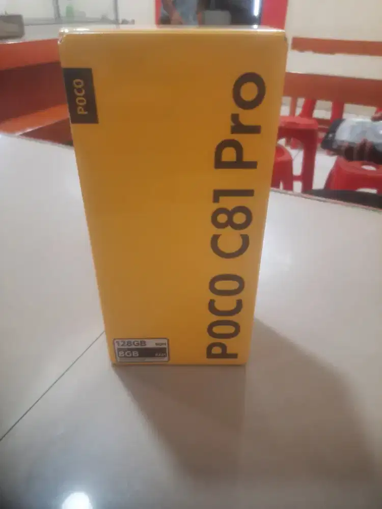 hp xoaimi POCO C81 PRO Ram 4/128gb ram bisa sampai 8 warna black