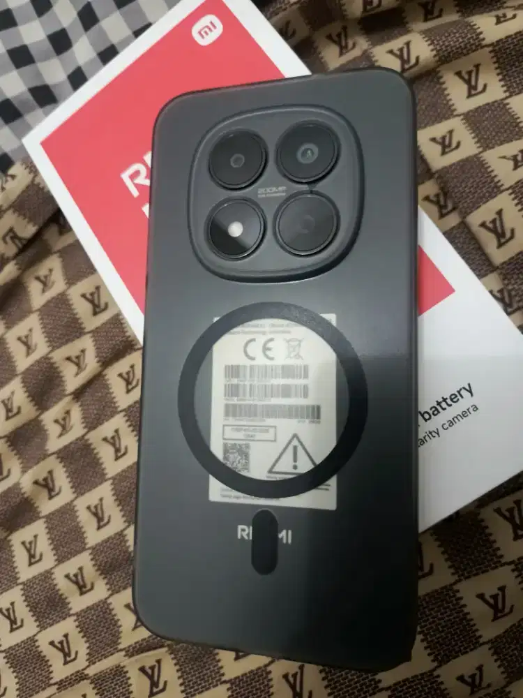 Redmi Note 15 Pro 5G 8/256gb black mulus baru pakai sebulan