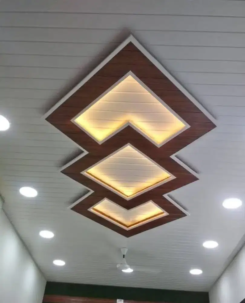 Plafon PVC terpasang murah & berkualitas