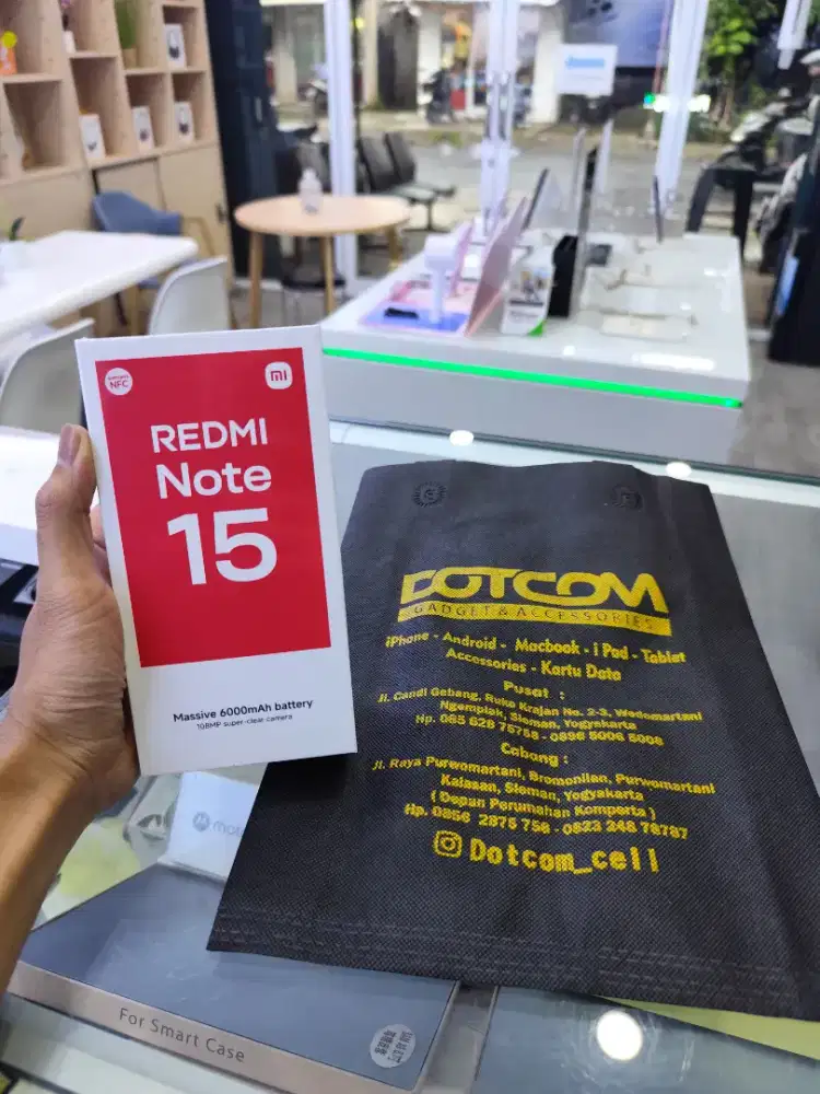 Redmi note 15 8/256 garansi resmi