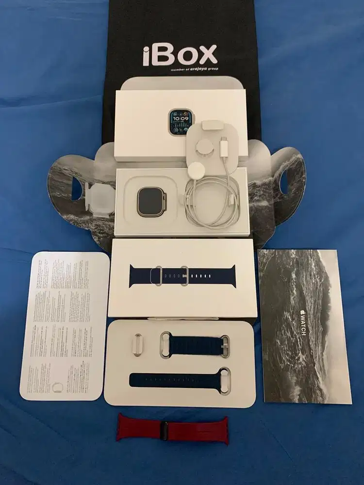 Apple watch Ultra 2 IBOX Resmi Fullset lengkap original terawwt