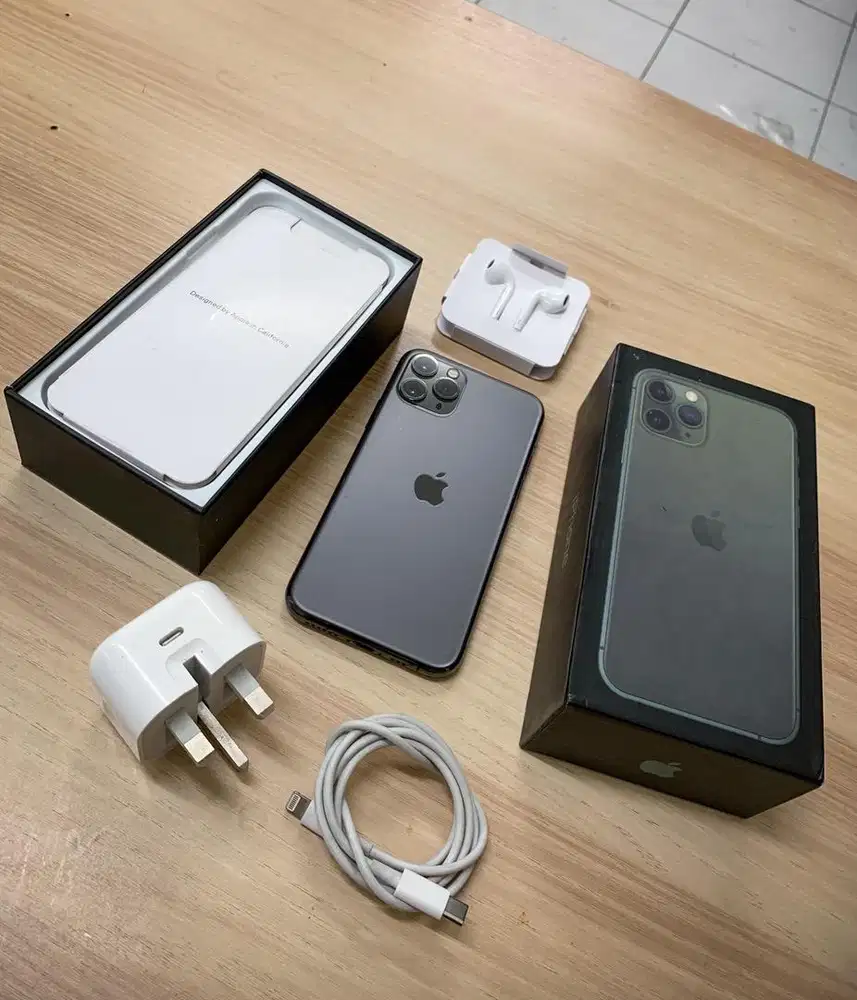 CEPAT! iPhone 11 Pro 64GB fullset MULUS NOMINUS !