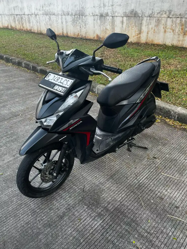 Beat LED New Cbs Iis Se Hitam Doff