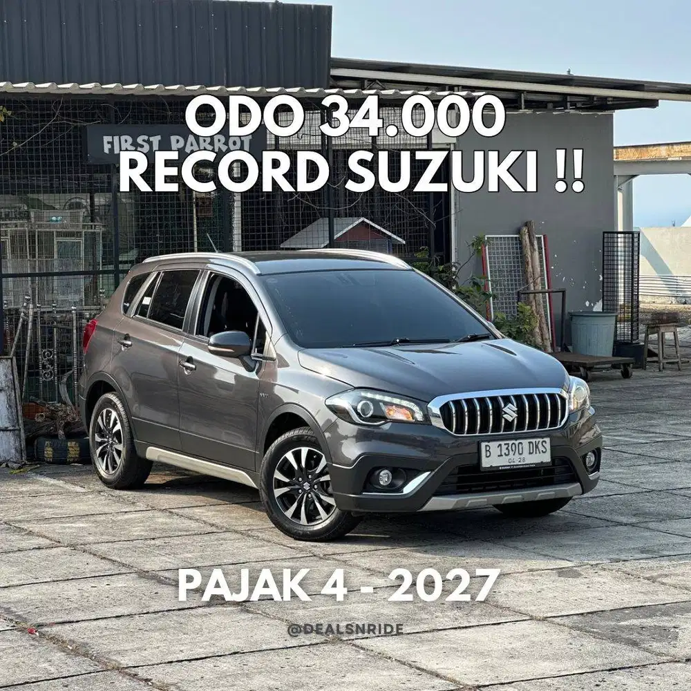 ODO 34.000 ANTIKK !! PAJAK 4/2027 SUZUKI SX4 SCROSS AT 2022 RECORD
