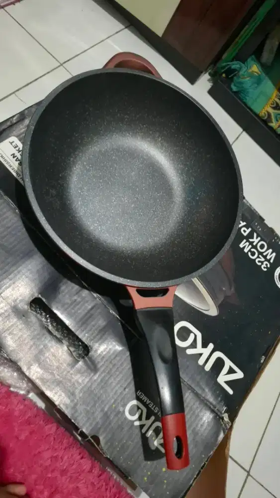 WOK PAN BARU DIPAKAI 2 KALI