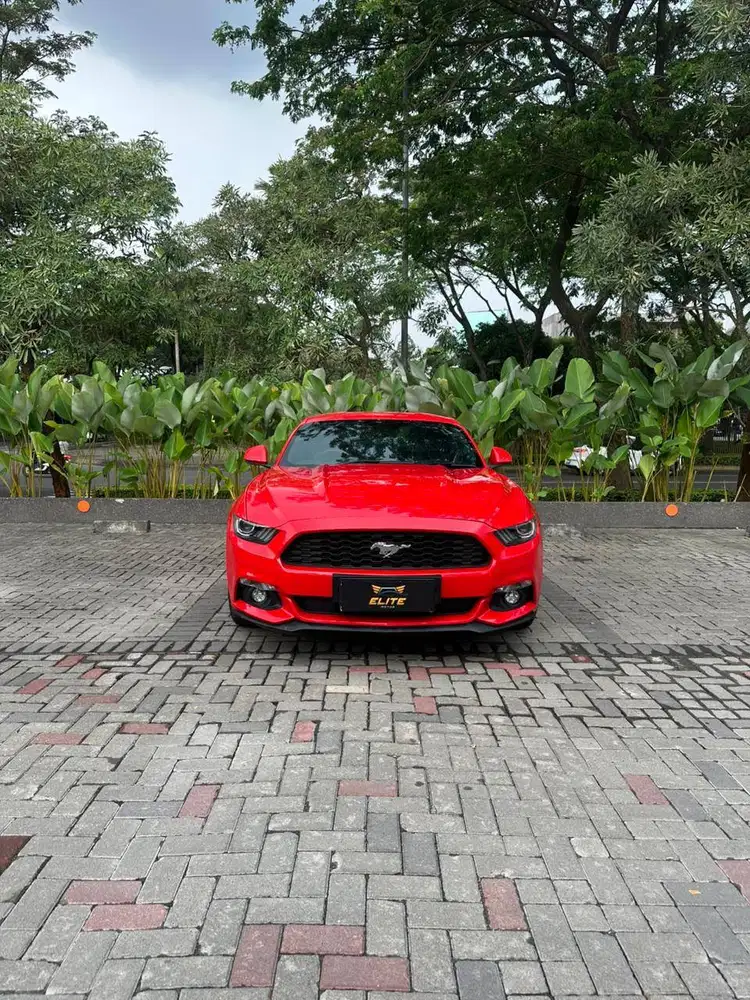 Ford Mustang EcoBoost 2017 Race Red Odo 8Rb Like New