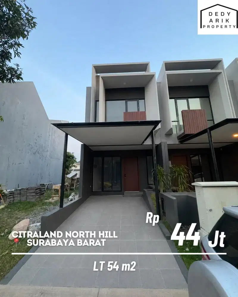 Disewakan Rumah 3 Kamar Tidur Northwest Hill Citraland Surabaya Barat