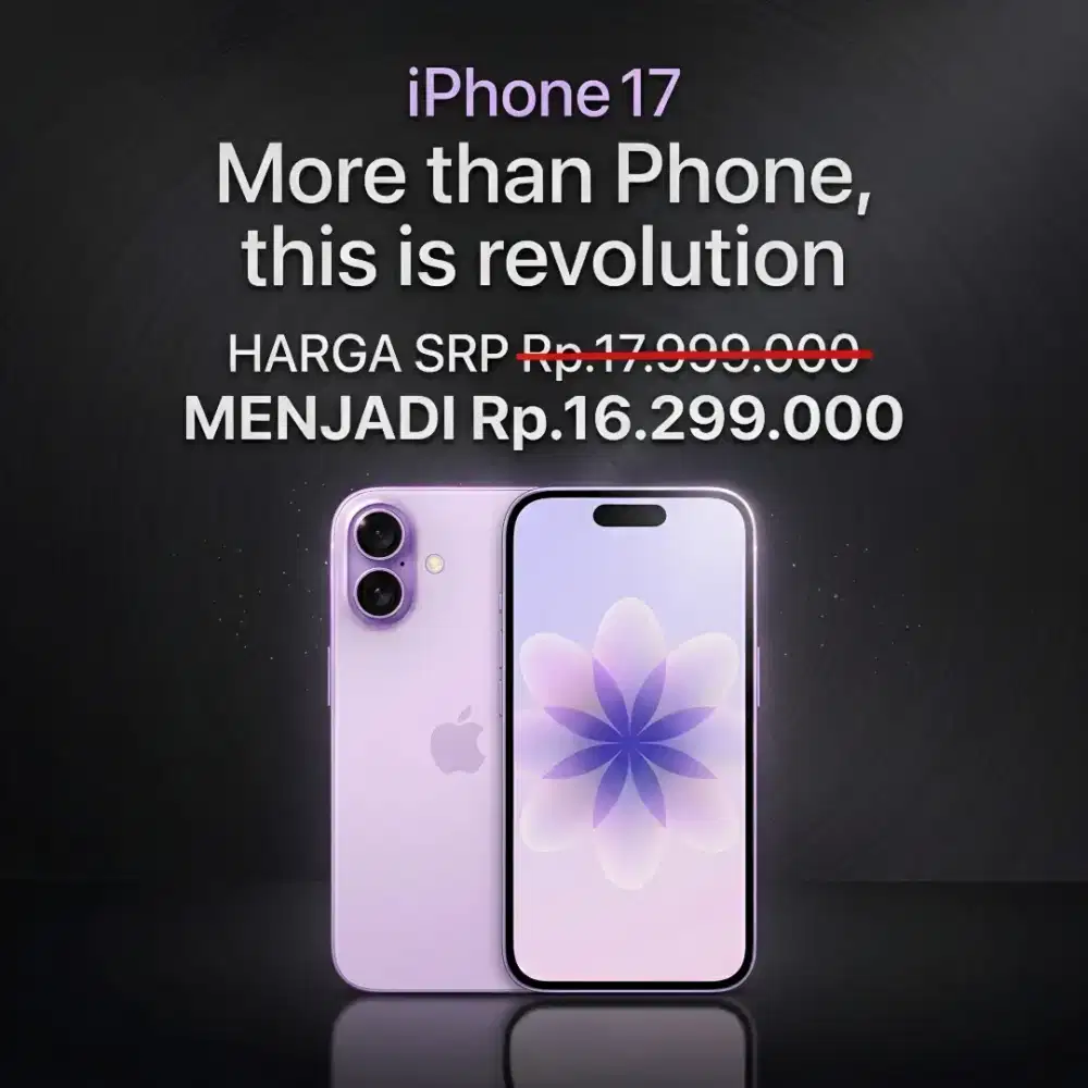 Apple iPhone 17 128GB New Segel Lavender