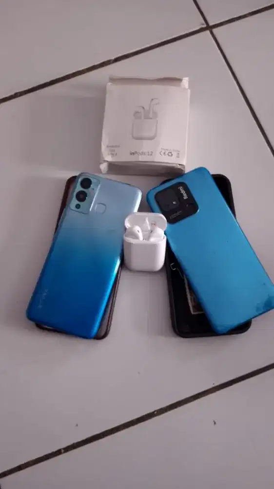 infinix hot 12 play sama redmi 10c