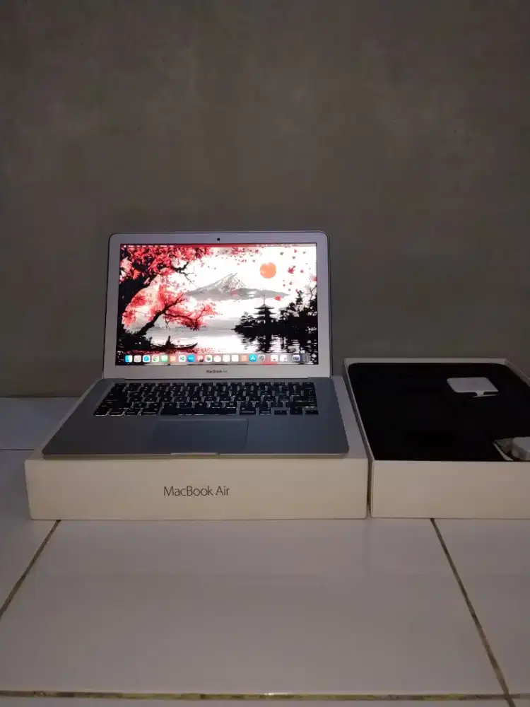 Macbook Air 2017 13 Inch Fullset Silver
