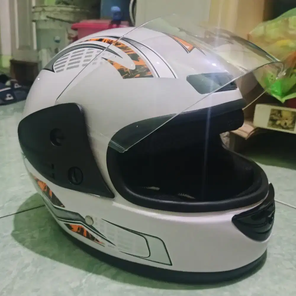 Helm Fullface Retro Clasic