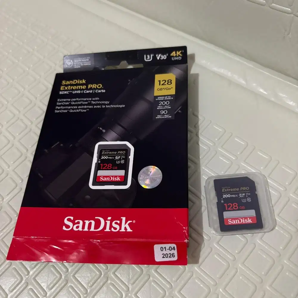 SD CARD SANDISK EXTREME PRO 128GB