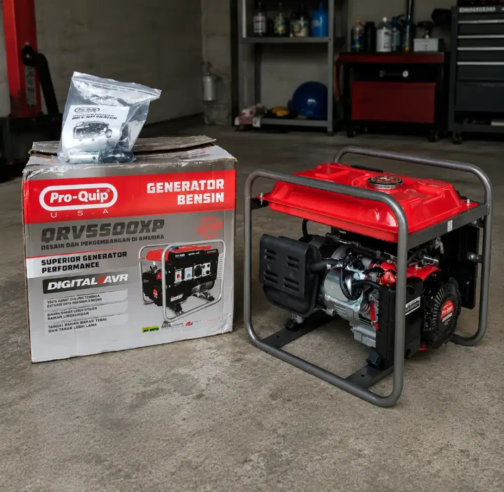 Genset Portable 1100 Watt Proquip QRV5500XP Bensin Gasoline