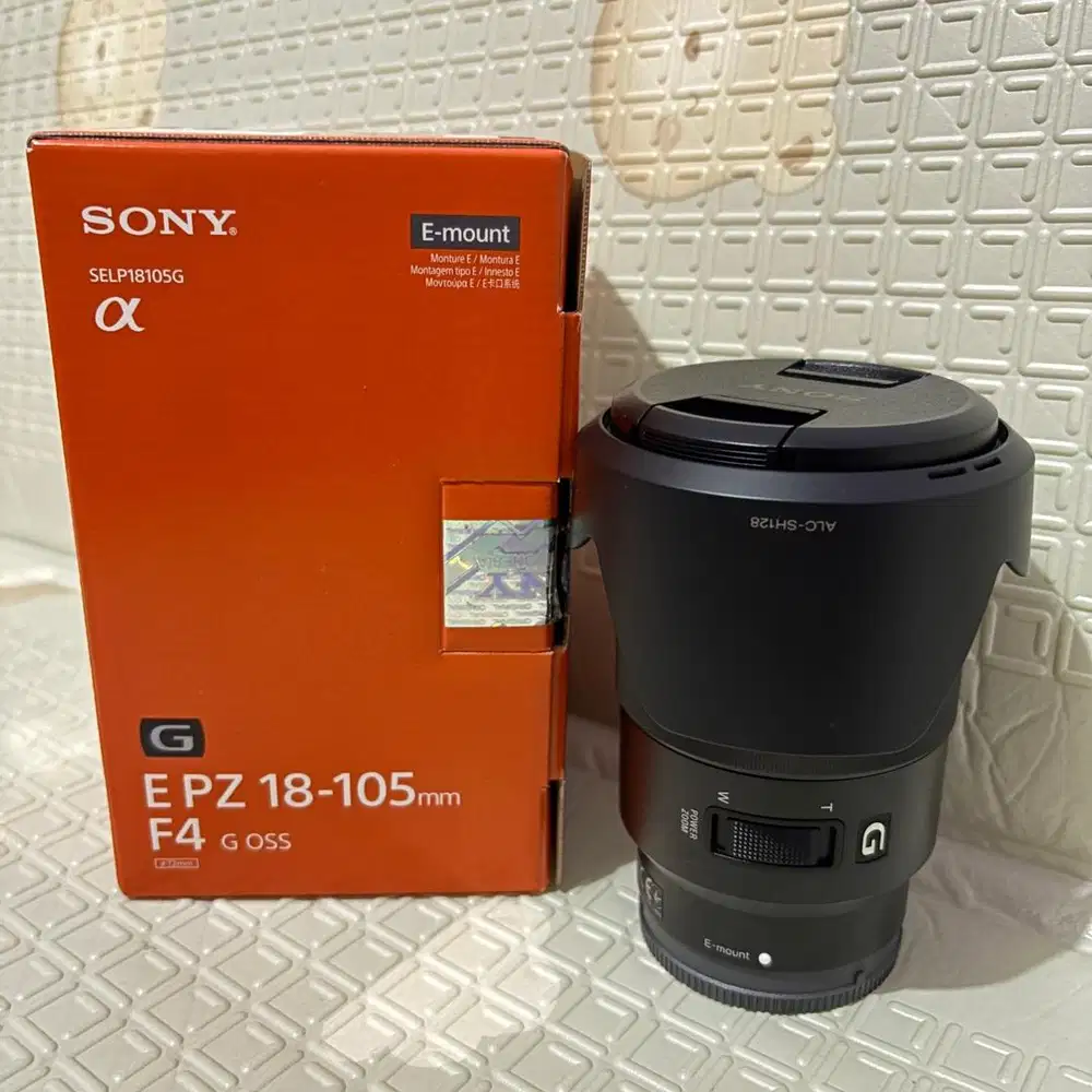 LENSA SONY E 18-105MM F4 PZ G OSS (like new)