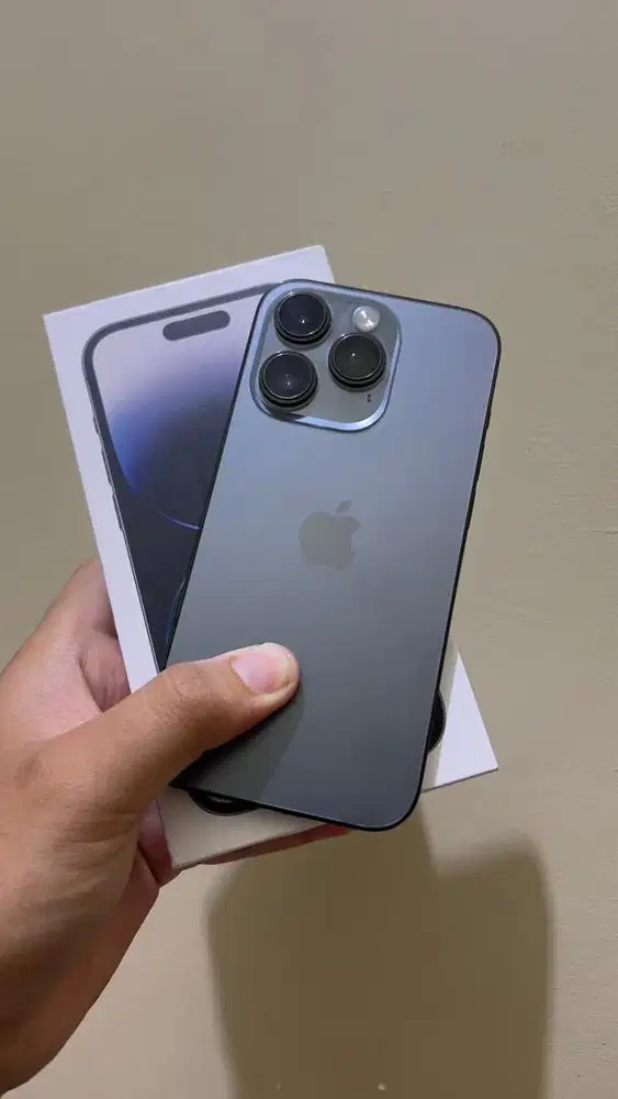 Iphone 14 pro 256 spce black inter wfonly bkn bypas mulus like new