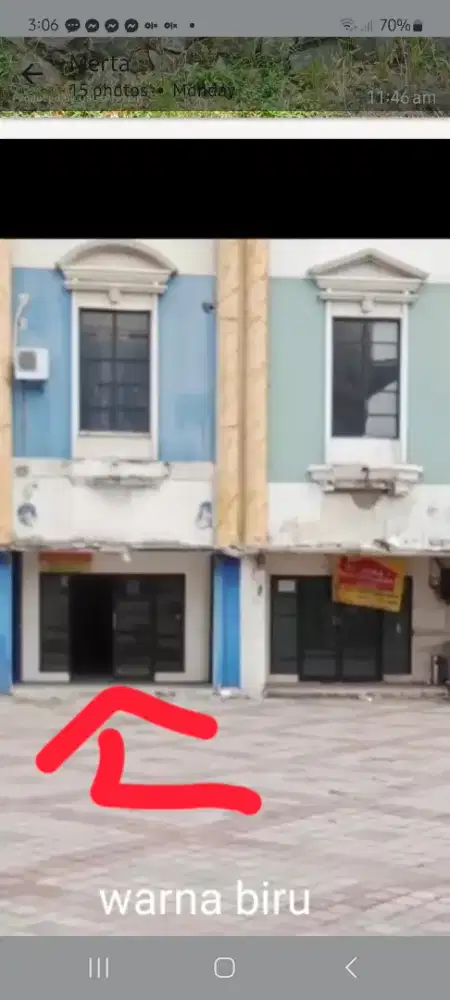 Ruko 3 lantai  Dijual, di Cikarang Commercial Center Bekasi