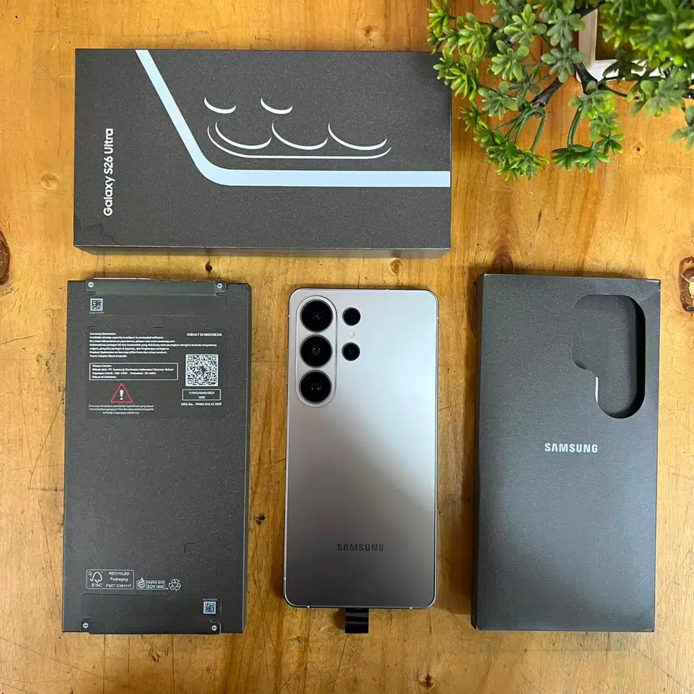 Samsung S26 Ultra 5G 512GB online exclusive Silver Shadow resmi SEIN