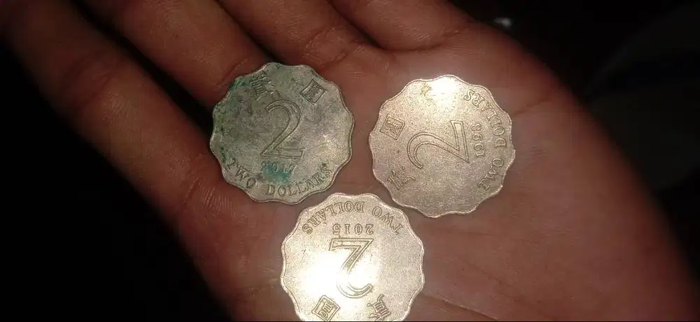 jual koin lama dari hongkong