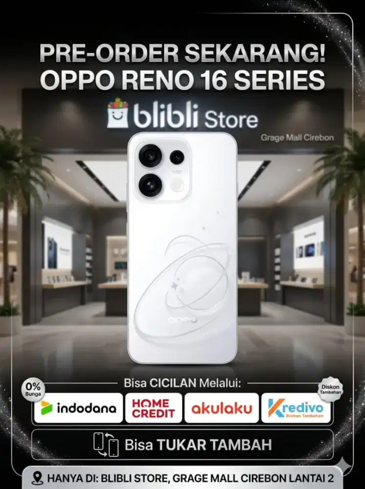 Pre Order Oppo Reno 16 Series
