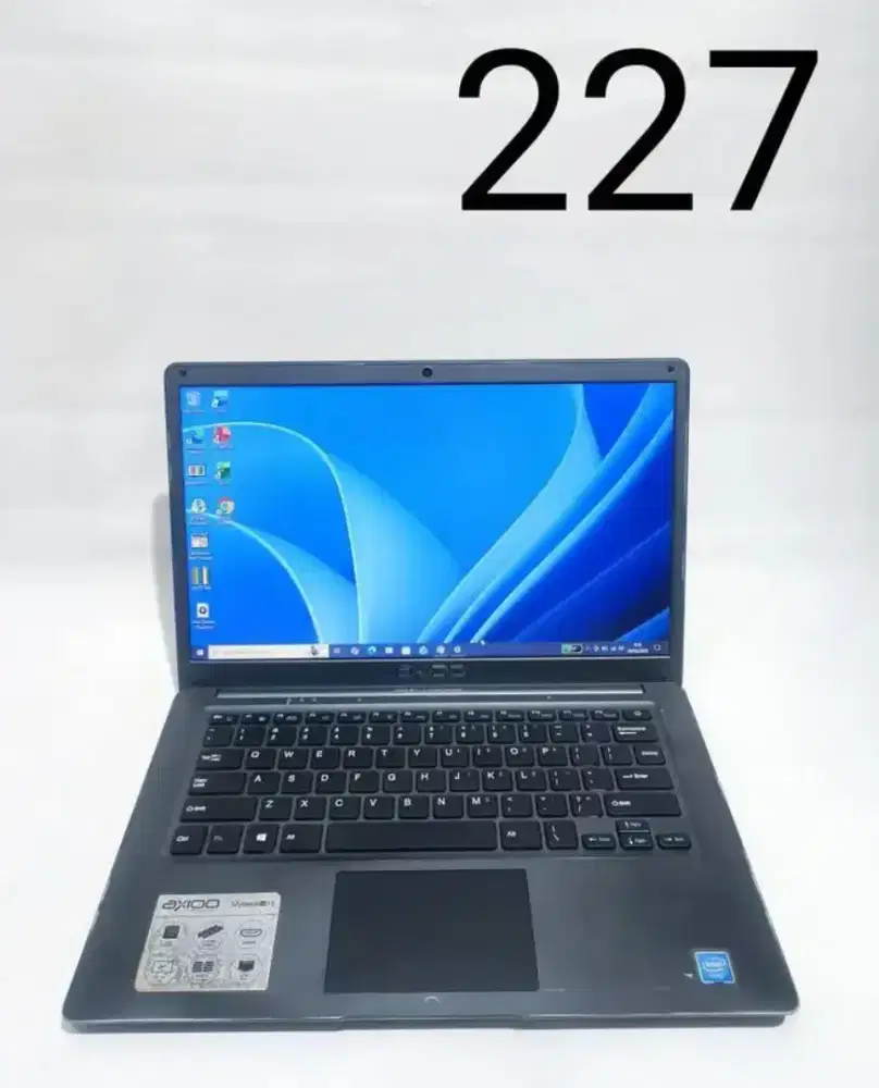 Axioo Mybook 14+E, Intel N3350 Ram DDR 4GB SSD 128GB Led14 2jam