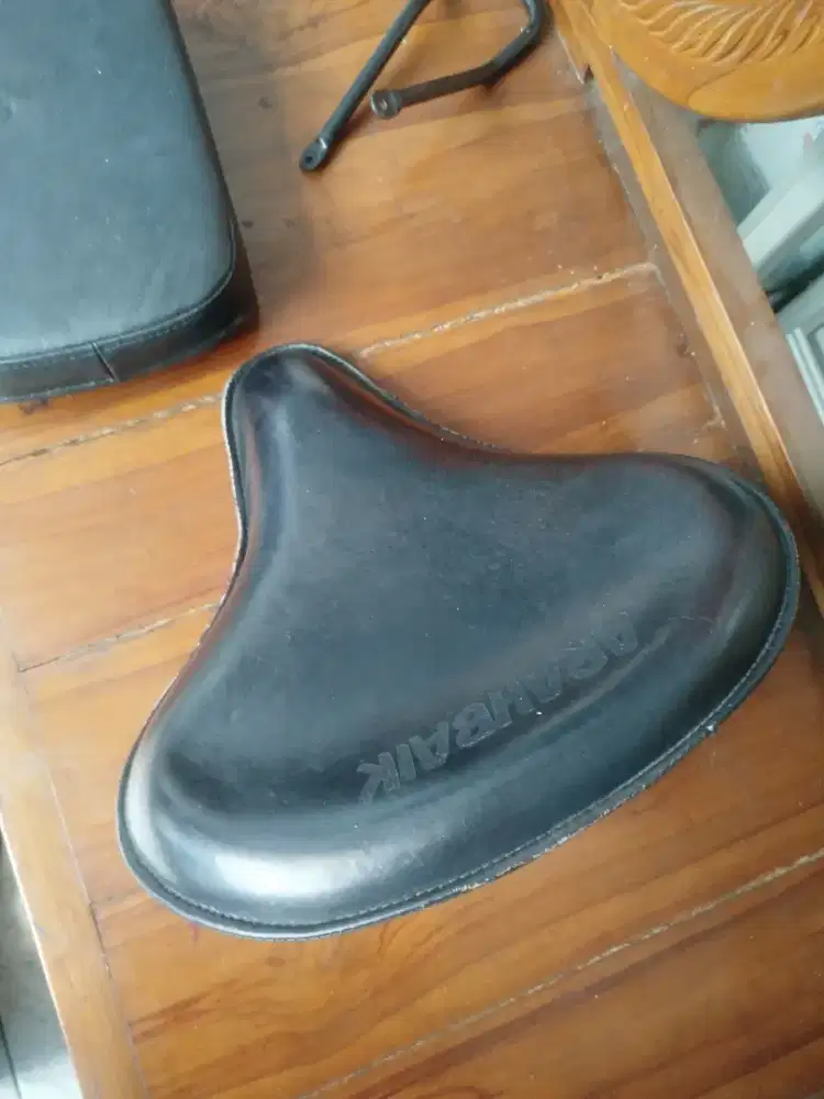 Jok depan belakang royal Enfield kulit asli