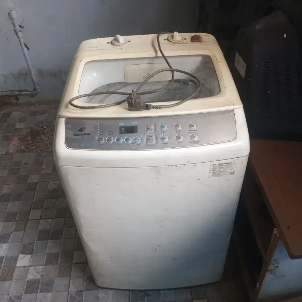 Mesin cuci 1 tabung samsung