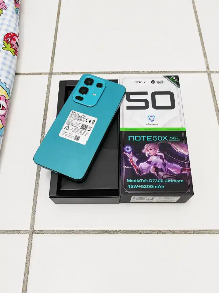 Infinix note 50x 5g ram 8/256