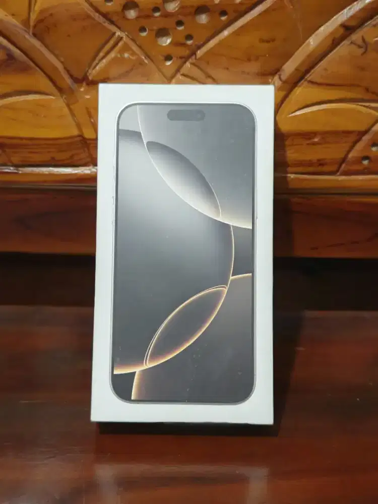 IPHONE 16 PROMAX RESMI IBOX NEW/BARU WARNA NATURAL BELUM AKTIVASI