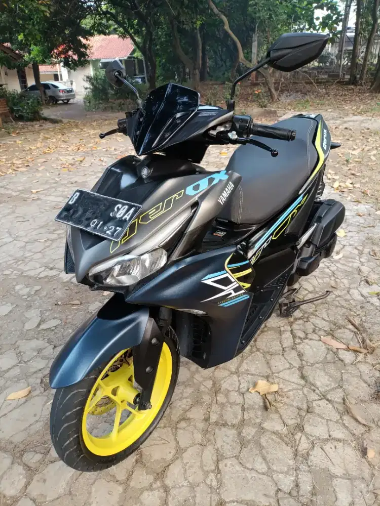 New Aerox 155 VVA Tahun 2022 (Pajak Jan 2027) Cyber City Alpha