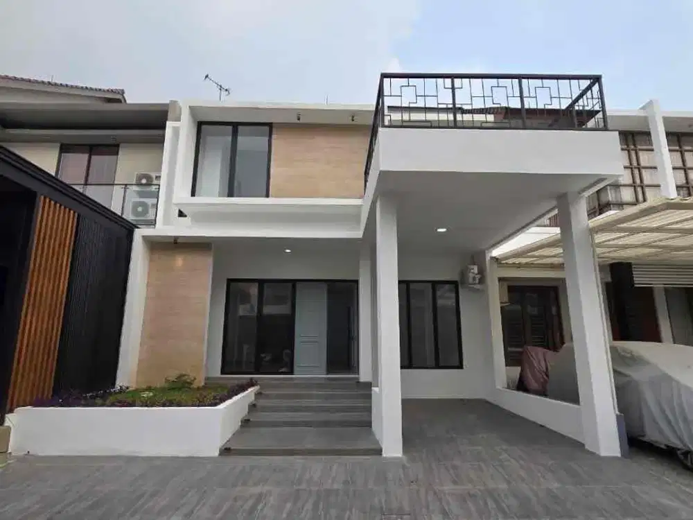 Di Jual Rumah Dalam Cluster Siap Huni Dekat Stasiun KRL dan Mall Bintaro