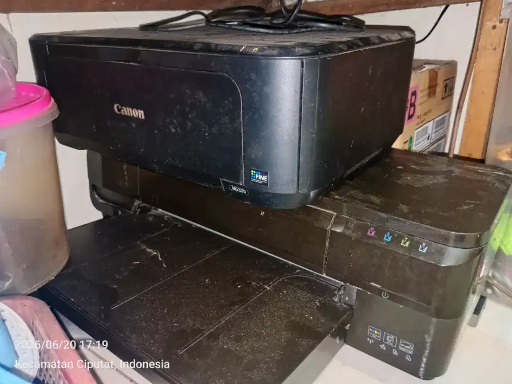 Jual printer HP OFFICEJET 7110 & CANON MG2270