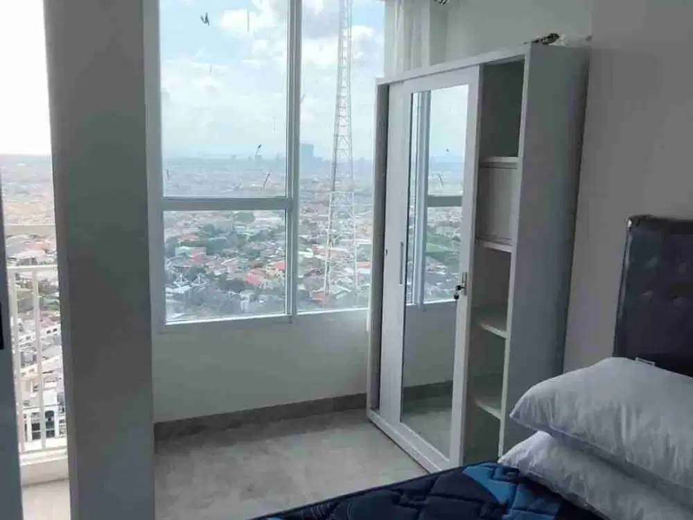DIJUAL/DISEWAKAN APARTEMEN EKSKLUSIF TIPE 1BR DEKAT PAKUWON MALL SURABAYA BARAT