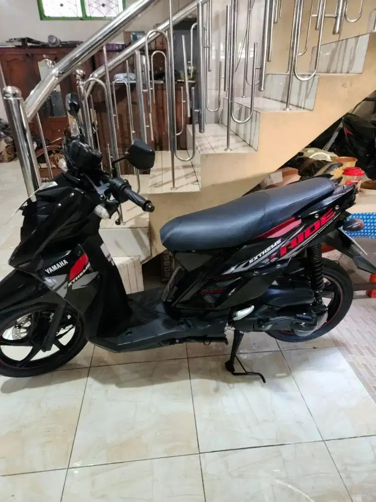 Yamaha x ride hitam 2015 mulus rawatan gbm