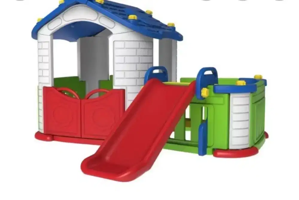 Rumah2an anak dengan slide
