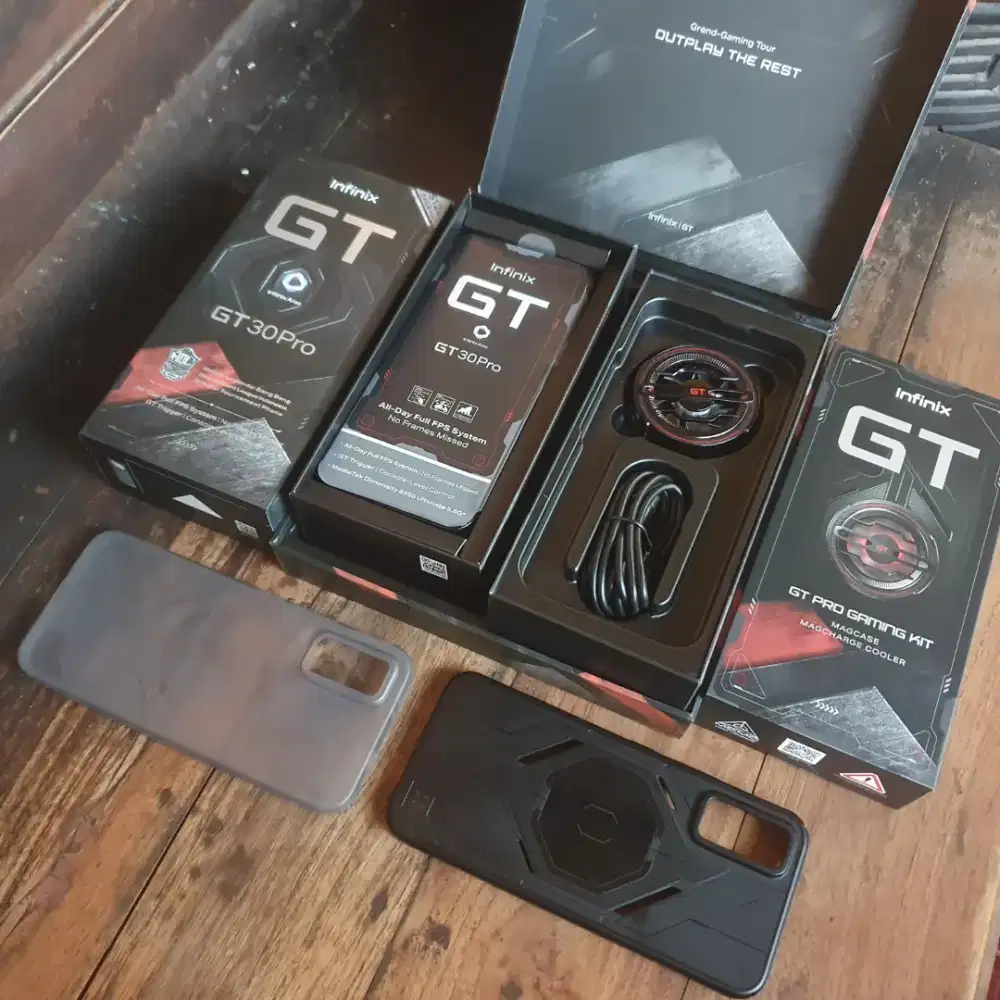 Infinix GT 30 Pro 5G 24/512 + Kipas Gaming Kit Garansi 2027 Like New