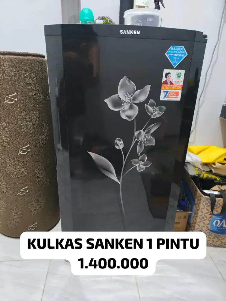 Di jual kulkas Sanken 1 pintu