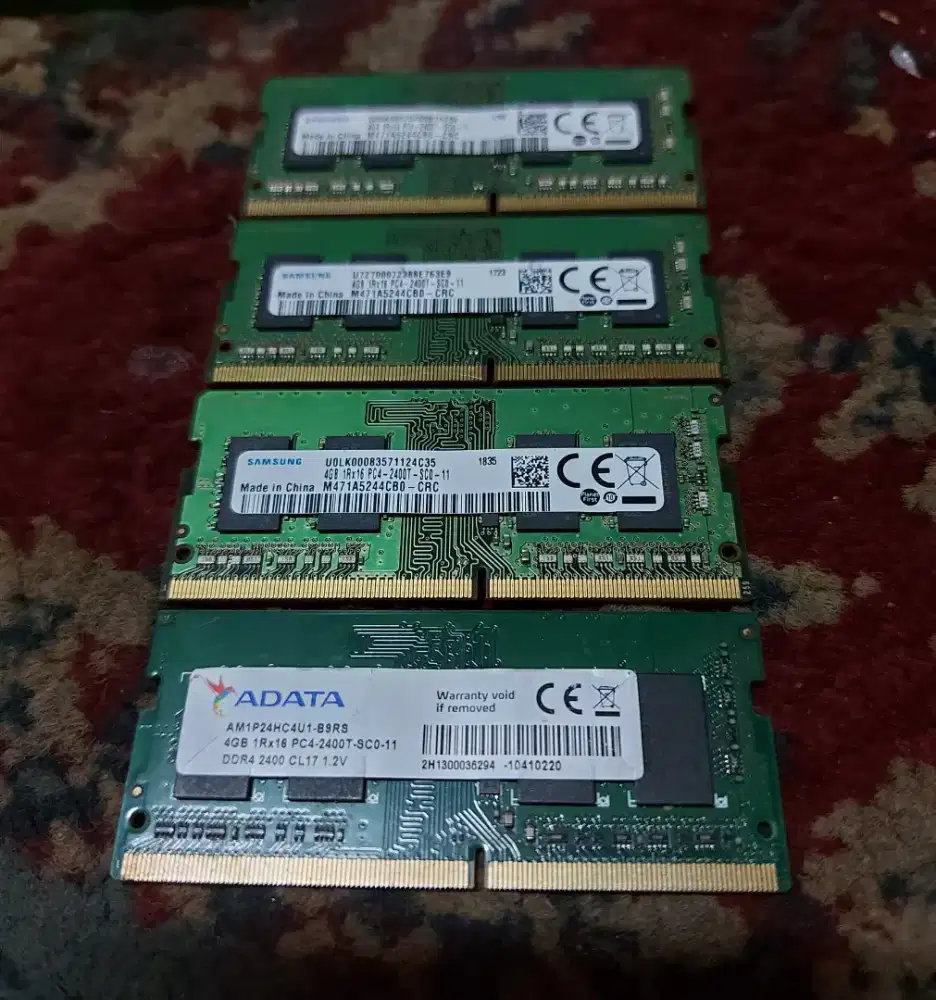 Ram ddr4 4Gb 2400T Cabutan
