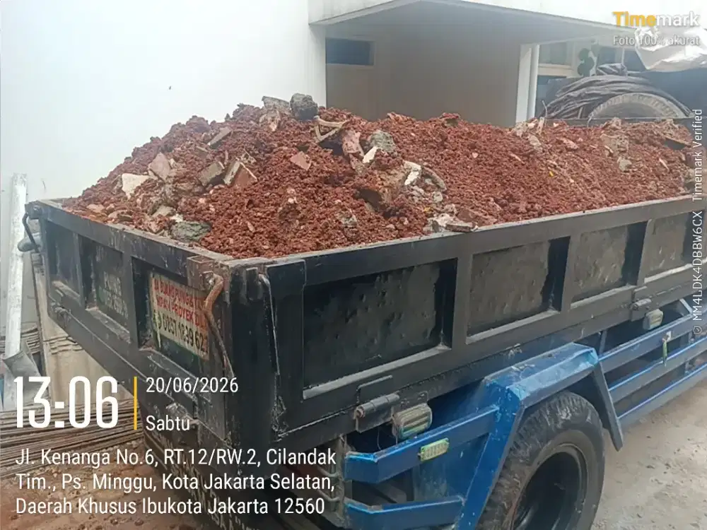 Jasa buang puing dan angkut sampah